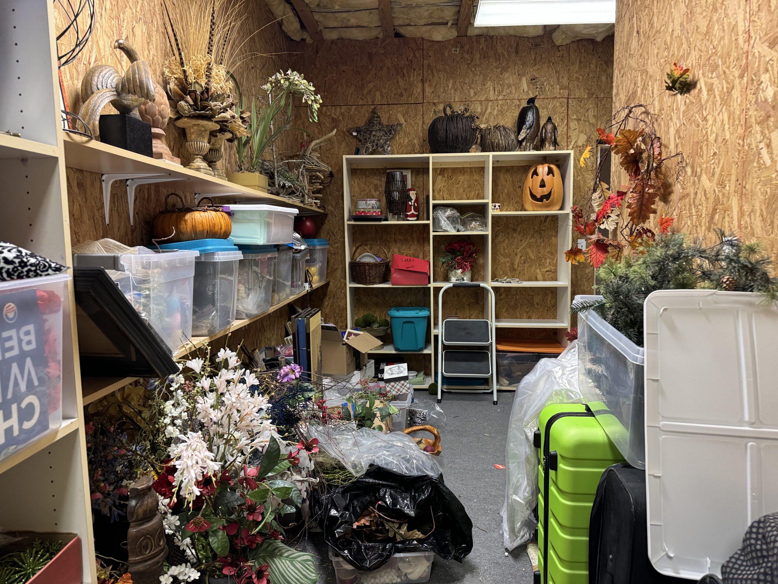 holiday storage before