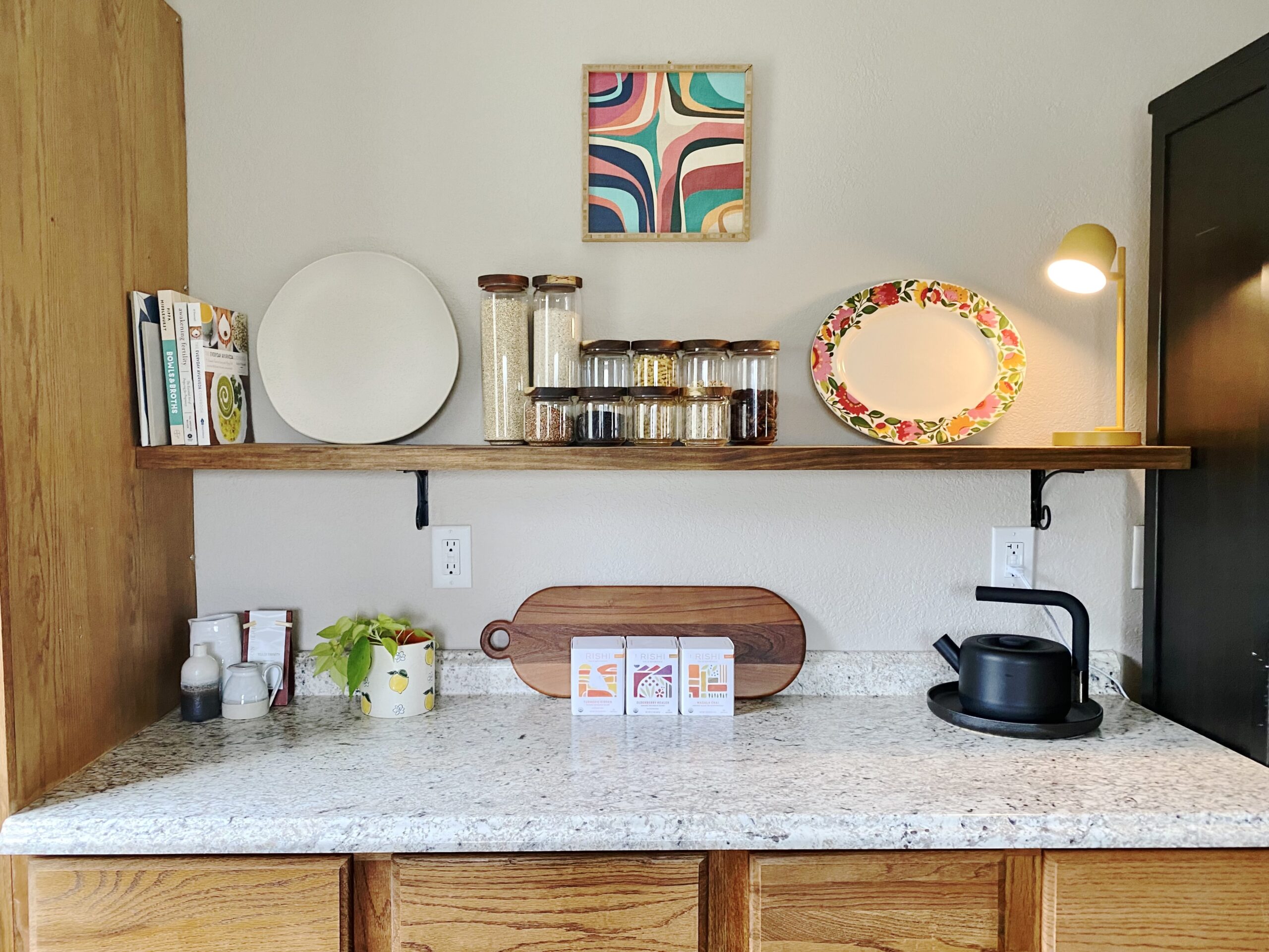 tea station after